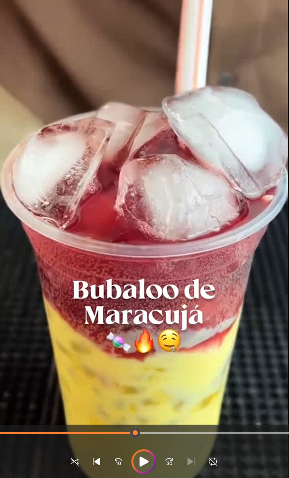 Bubaloo de Maracujá